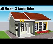 Desain Rumah Minimalis 3 Kamar Ukuran 6X9